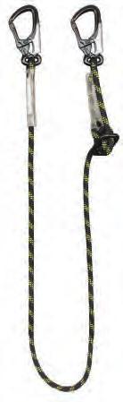 Work Positioning Lanyards Use the work positioning lanyard with a separate belt or integrated belt in the harness.