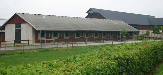 be opened in warmer weather and closed in colder weather. The horses can usually put their head directly outside for fresh air in better versions of this style of stable building.