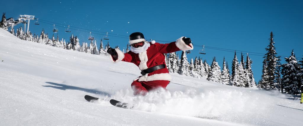 two NIGHT PACKAGE 2 Nights Accommodation in a Superior room at the Inn at Big White Two Full Day Lift Pass Christmas Party Buffet including: Turkey and all trimmings, dessert and more! Price: $209.