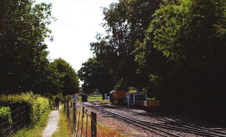The Bure Valley Railway has a café and a shop, along with minimum gauge heritage railway trains running throughout the year. This one mile loop is a perfect starter walk to get your legs moving.