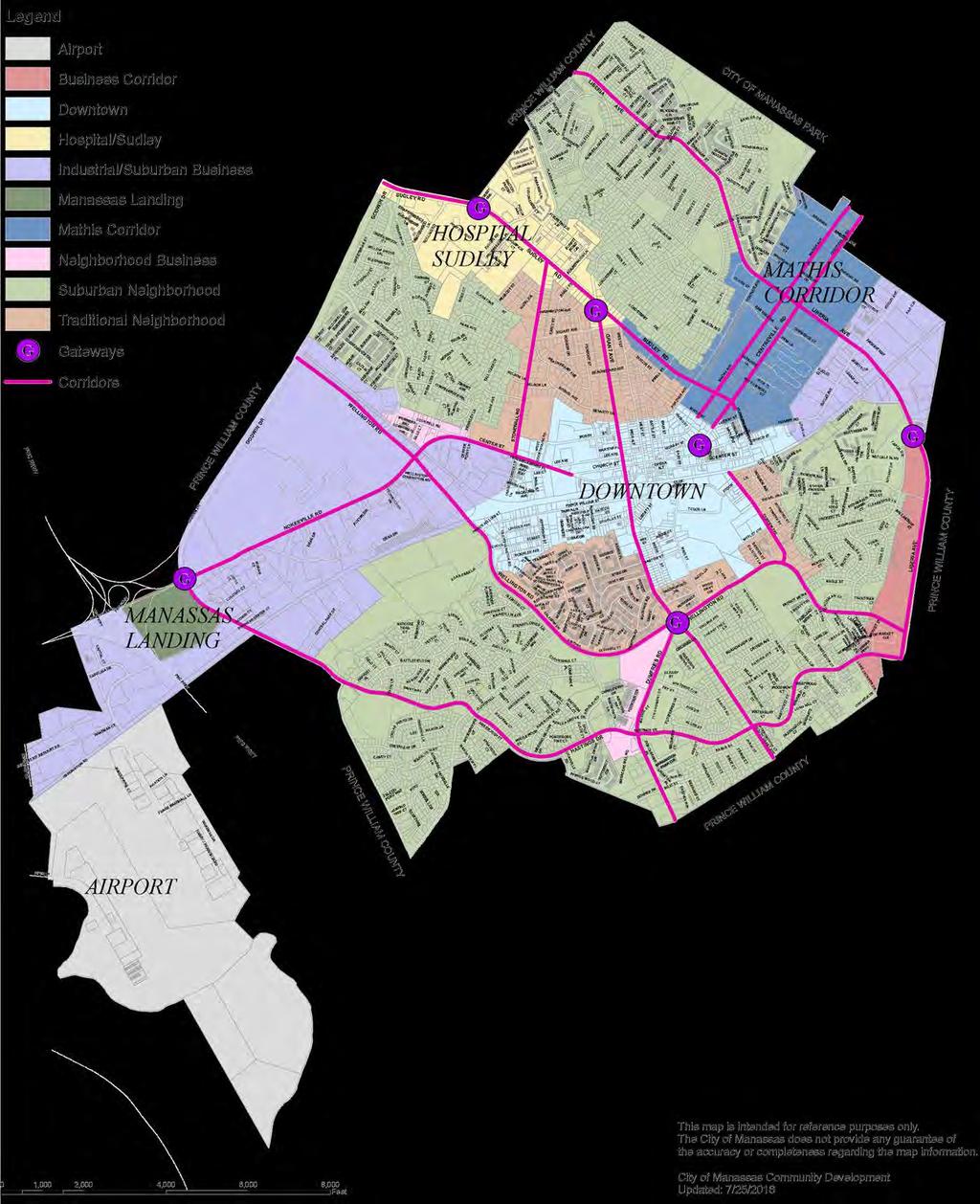 How does the Plan address land use? Character Areas provide land use strategies for the city.