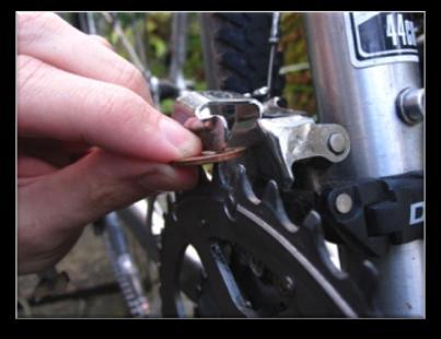 You will need: Allen key Screwdriver The first thing to check is the height and angle of the front derailleur.