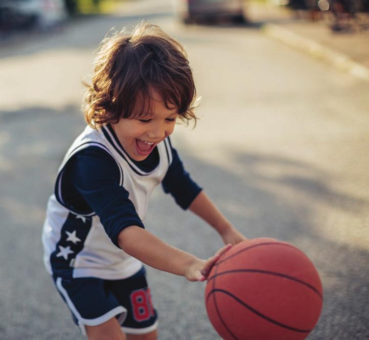 Kids who play grow into healthy adults.