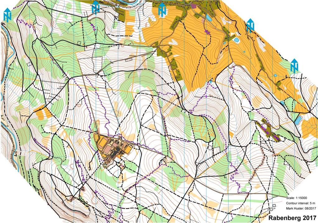 5 PREVIOUS ORIENTEERING MAPS Maps in higher resolution