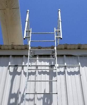 THE FASTEST INSTALLING - EASIEST CLIMBING LONGEST LASTING - FIXED ACCESS LADDER SYSTEM Faster, Safer Climbs The widest rail to rail and terminal pass-through dimensions in the industry provide safe