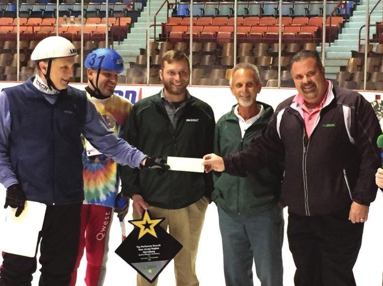 $2500 donation in recognition of them winning the nationwide Lawn Stars contest!