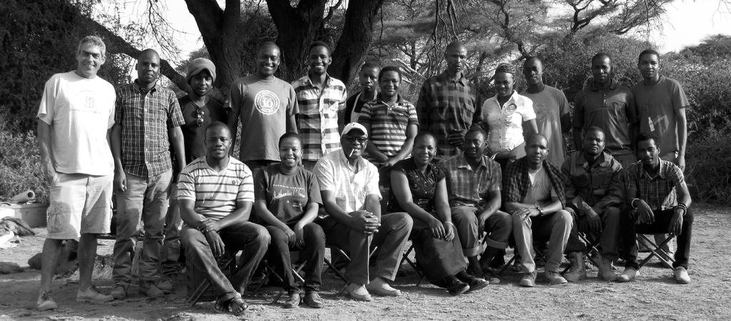 Honeyguide Foundation owes its success to the outstanding work and collaboration of its team members, a diverse and highly talented group of over 45 Tanzanian professionals and central Honeyguide