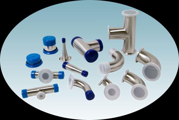 SME PE 2014 DT Range of ioprocessing Fittings lchem Process Ltd offer the full range of SME PE ioprocessing Fittings in both SF1 and SF4 surface finishes.