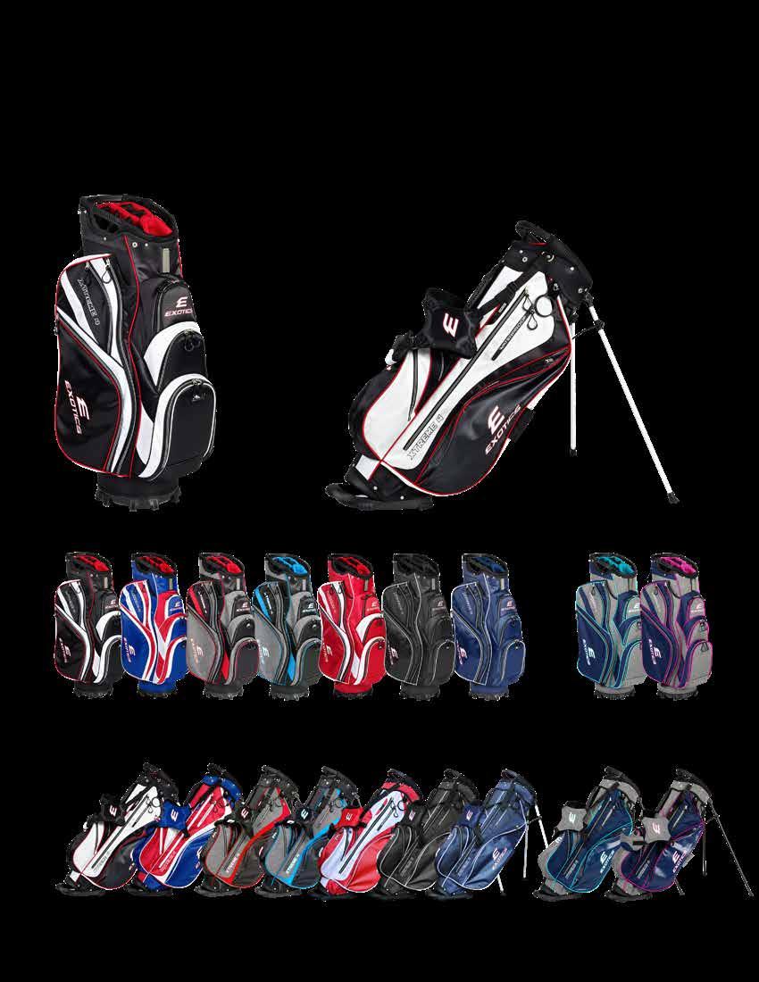 XTREME 4 CART & STAND BAGS $139.