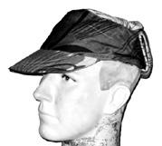 00 MISC397 RHODESIAN STYLE GRASS PATTERN BERET Camouflage beret from security service contract overrun, available to the market for the first time.