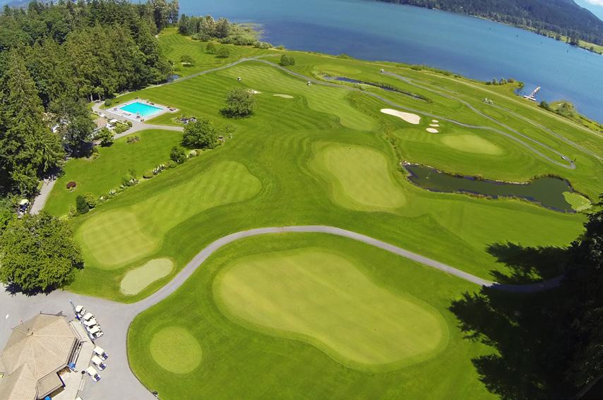 HOME OF SANDPIPER GOLF COURSE, ROWENA S INN ON THE RIVER & CLUBHOUSE RESTAURANT 14282 Morris Valley, Harrison Mills, B.C. Canada, VOM 1LO Tel: 604.796.1000 sandpiperresort.