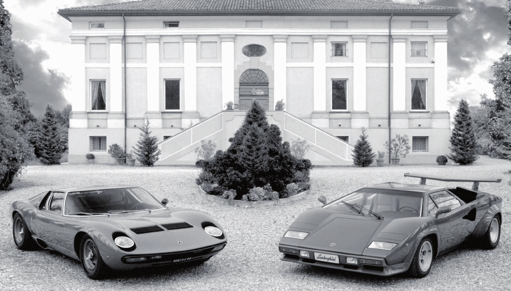 TL51D DRIVER Miura and Countach reproduced with the permission of Au