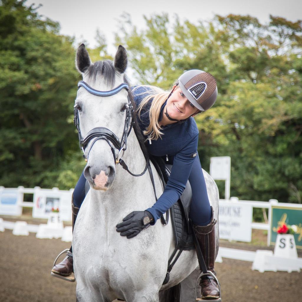 MEET SARA GALLOP AND HER COMPETITION HORSES Sara Gallop is a BHSII,
