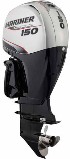 150 FourStroke Exceedig the boudaries of reliability The missio to our egieers was: desig ad make the most reliable 150 hp FourStroke outboard i the idustry. To do that they started with a strog 3.