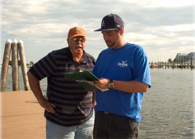 395 coastal boaters and anglers surveyed during