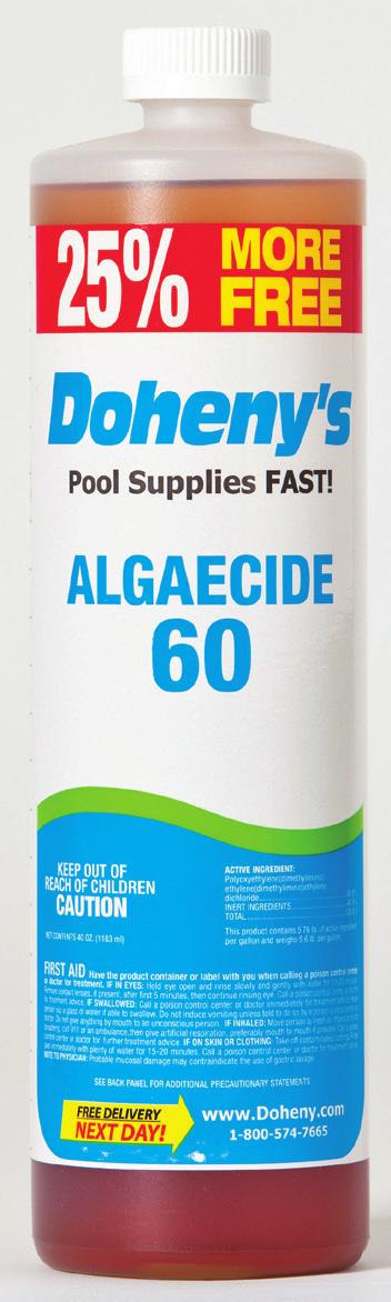 The most common types of pool water algae are green, pink, black and mustard. Initial signs of algae growth are slipperiness on pool surface, green or cloudy water and spots on pool walls or floor.