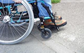 time for stability (especially manual wheelchairs) 47 Counter Slope