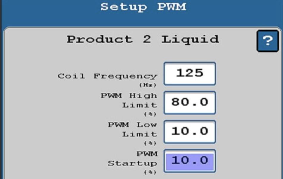 GX40 Synergist Flow Cal: 177 12.Tank and fill Flowmeter Setup (Optional) 13. Set Rates & Rate Smoothing as desired.
