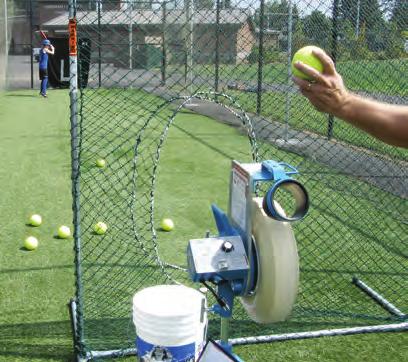For youth and adults, the JUGS Softball Pitching Machine is an excellent machine for backyard batting practice. Moving your machine is easy with the JUGS Softball Transport Cart Option.