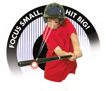 Small-Ball Pitching Machine $199 (M7000) The toughest thing to do in sport is hit a round ball with a round bat.