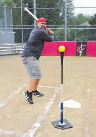 throughout the strike zone. Great for high- and low-tee drills.