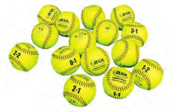 PERFECT PITCH leather baseballs and softballs teach this very thing. PERFECT-PITCH Baseballs (15 Balls)...$65 (B5300) PERFECT-PITCH Softballs (15 Balls).
