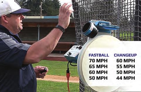 8% of all baseball coaches polled, asked for a changeup machine we listened.