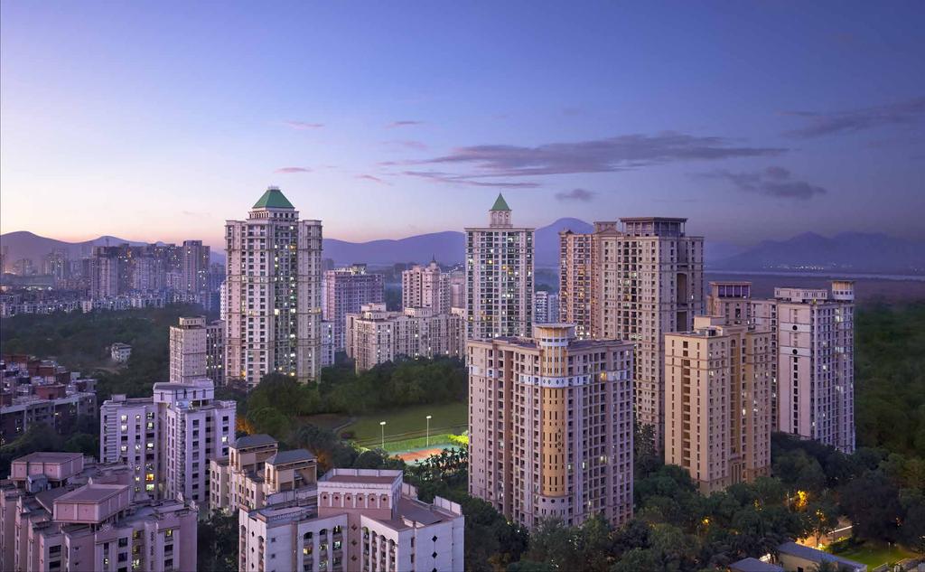 Hiranandani state, the name that has transformed over a million dreams into reality, spans across an enormous stretch of 250+ acres.