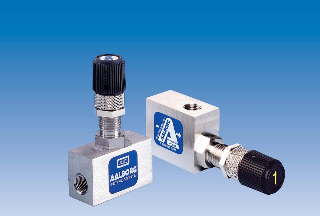 BARSTOCK VALVES VB Designed for controlling very low flow rates of liquids and gases, MFV TM Barstock valves are available in seven conveniently overlapping orifice-needle sizes.
