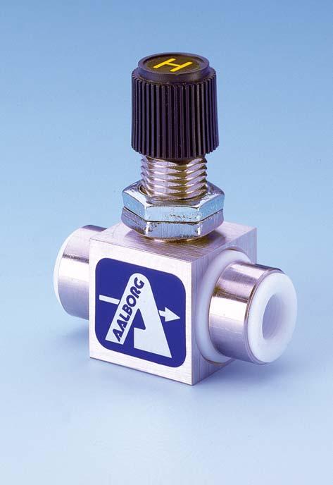 VT PTFE NEEDLE VALVES These compact and reliable PTFE needle valves are designed for laboratory and industrial applications for regulating corrosive gases and liquids or for high purity service.