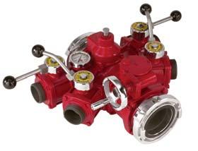 5" acetal ball valves with neoprene seats 9812 / 9813 X-86A gate valved outlets (2.5") Fig. 1 Fig.