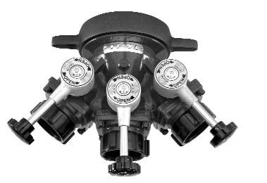 Hydro-Loc valves Adjustable relief valve (75-250 psi) FIGURE 2