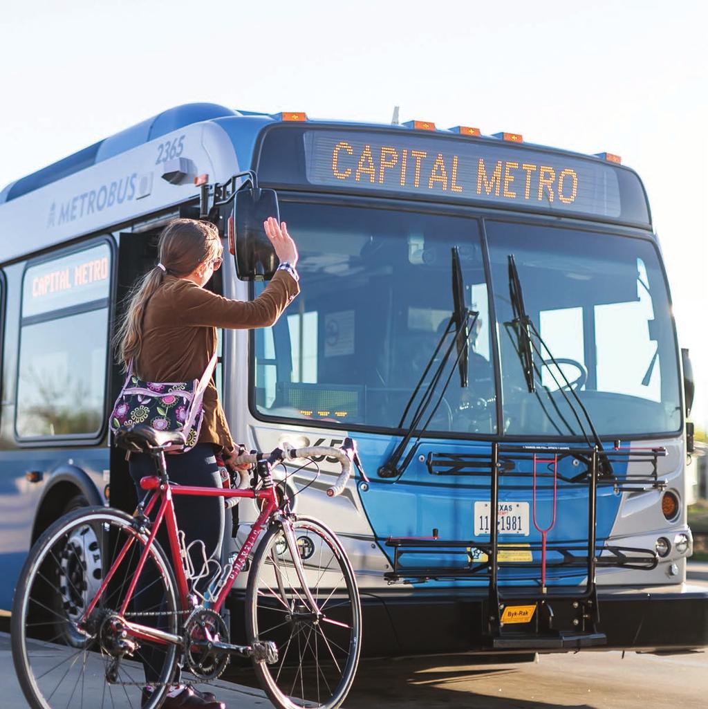 BIKE PROGRAMS Pedal Power Combining bikes and transit is a great way to promote exercise while reducing congestion and saving money.