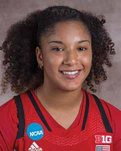 22 2016-17 NEBRASKA WOMEN'S BASKETBALL FIVE FACTS ABOUT ESTHER 1. Esther is half Italian and half Haitian. 2. She speaks French. 3. Esther says eh like there is no tomorrow. 4.