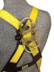 DELTA II FULL BODy HARNESSES The Delta II full body harnesses feature the patented Delta no-tangle Pad for extra comfort throughout the neck, shoulders and back.