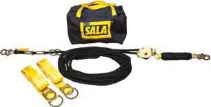 Engineered with DBI-SALA attention to quality and detail, the Sayfline system is a complete kit in its own carrying bag that is easily installed with no special tools or equipment.