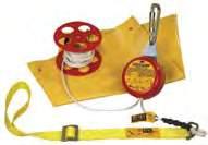 Standard system comes complete with the Rollgliss device, rope control device, anchor sling and carrying bag.