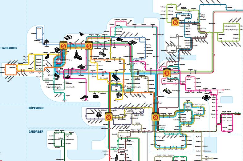 NEW MOBILITY OPTIONS PUBLICTRANSPORT Capital Area: Bus Network with 27 routes.