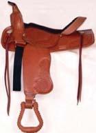 95 age includes saddle, dl pad, nylon n bridle, kids rope, and bandana. 155232 Med.