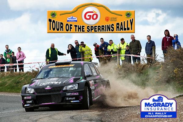 Photograph by William Neill Desi Henry Secures Sperrins Rally Success! Desi Henry and Liam Moynihan have won the 'Go' sponsored Tour of the Sperrins Rally, round two of the McGrady In