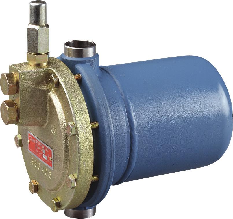 Shut-off Float valves and regulating valves for Types Industrial SV 1 and Refrigeration SV 3 The SV 1 and 3 can be used separately as a modulating liquid level regulator in refrigerating, freezing
