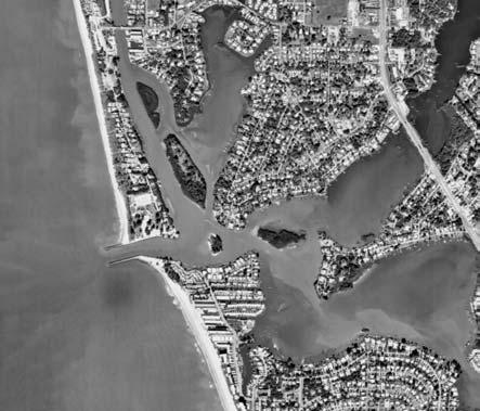 The inlets contained within the Federal Inlets Database include those with one, two, or no jetties, are located along all coasts of the United States, and are of different sizes.