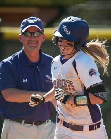 Prior to taking over the head coaching position, he spent two seasons as the assistant coach for the Catamount softball team.
