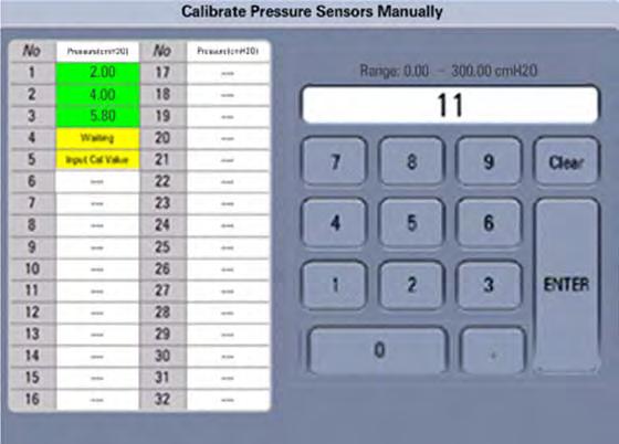 System Calibration Calibration FIGURE 4-65 8. Press the Accept button and the screen shown below is displayed.