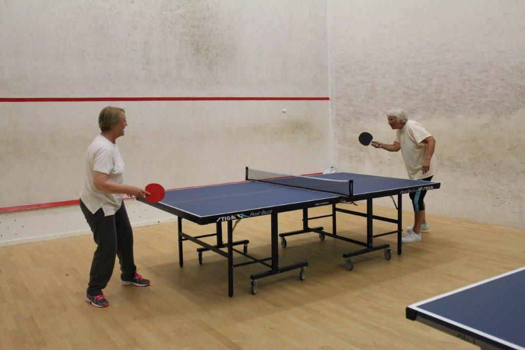 Table Tennis at Porthmadog Owing to the demand and interest in the kurling, the federation purchased two sets of kurling equipment for the federation and will loan these to WIs who will be running