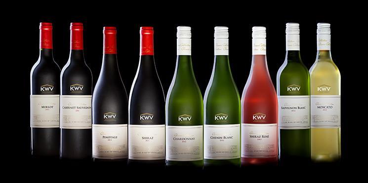 The KWV wine range has all the classics; Rooderberg, Chenin Blanc, Chardonnay, Shiraz Rose, Shiraz and of course Pinotage.