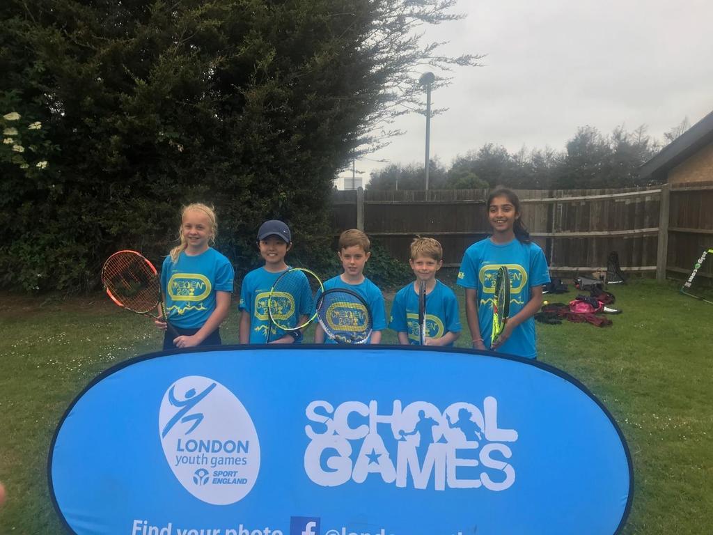 Orange Tennis Team Represent Croydon at London Youth Game The Under 11 mixed tennis team travelled to Redbridge Sports Centre on Thursday to represent
