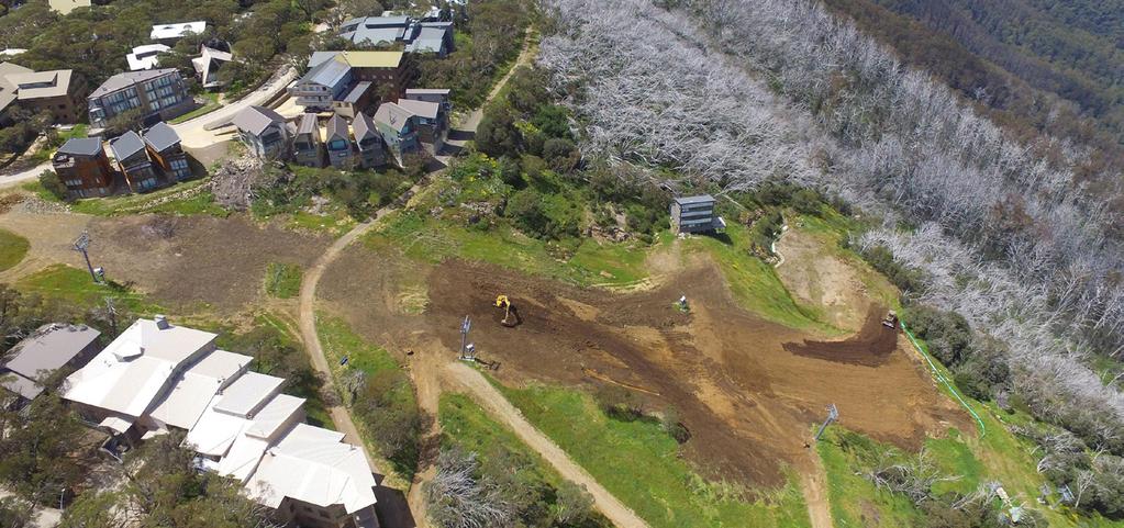 OLYMPIC TRAINING CENTRE UPDATE The first round of enhancements for the Mt Buller Olympic Training Centre were a huge success in 2018!