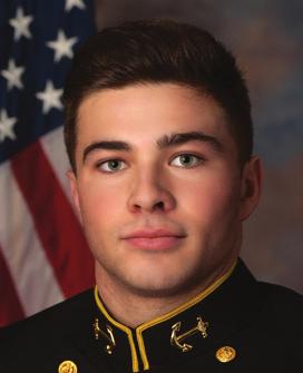 , Daniel spent the 2016-17 academic year at the Naval Academy Prep School... a three-sport athlete who earned letters in lacrosse (4), soccer (2) and swimming (3).