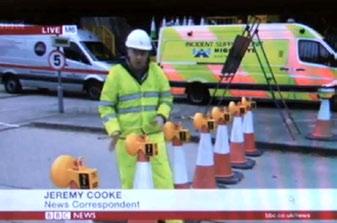 Media coverage has been generated around the country, and as one example, a recent event at a West Midlands depot has helped to spread an important safety message to millions of people by being